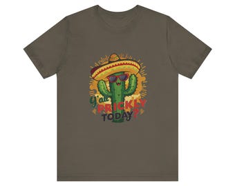 Y'all Prickly Today T-shirt, Cactus Graphic Tee, Desert Lover Gift, Funny Succulent T-shirt, Plant Enthusiast Top