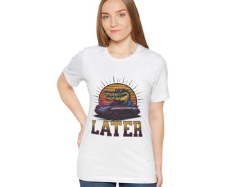 Later Alligator T-shirt, Reptile Lover Gift, Short Sleeve T-shirt, Unisex Tee, Animal Print Top