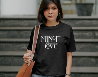 Numismatics 'Mint Condition Love' T-Shirt: Coin Collector Gift