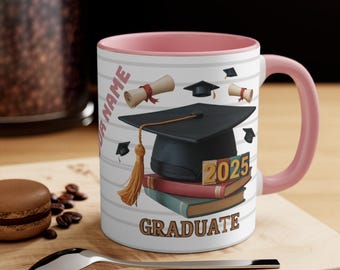 Personalized Class of 2025 Graduation Mug
