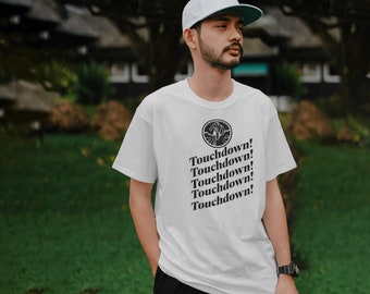 Touchdown! Football Theme Unisex T-Shirt, Soft and Stylish Game Day Apparel, Great Gift for Sports Lovers