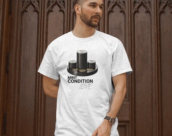 Unisex Numismatics Mint Condition Love Softstyle T-Shirt, Ideal for Coin Collecting Lovers, Unique Gift for All Ages
