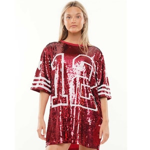 Texas Tech Sequin Top - Etsy