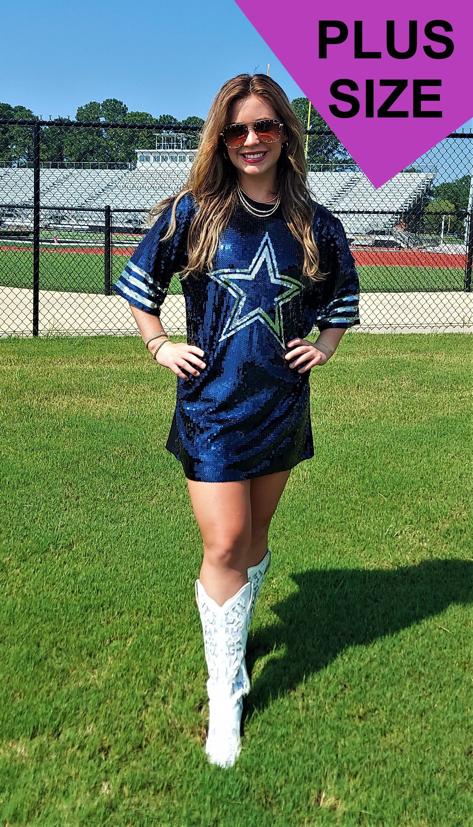 Dallas Cowboys Dress Etsy