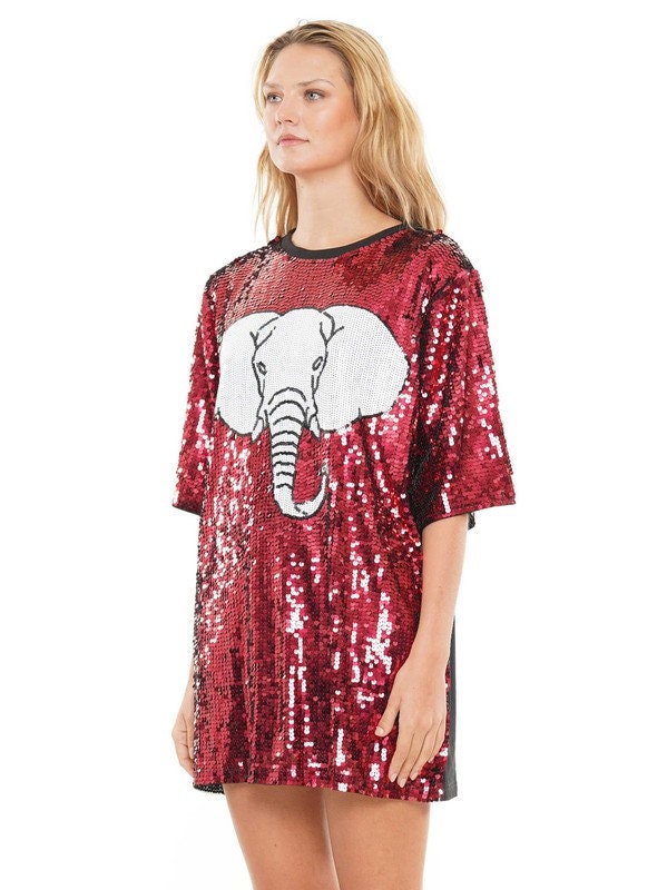 alabama sequin dress Alabama Sequin Elephant Mini Dress/Top
