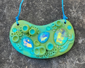 Adorno de pared mágico ~ Verde y azul