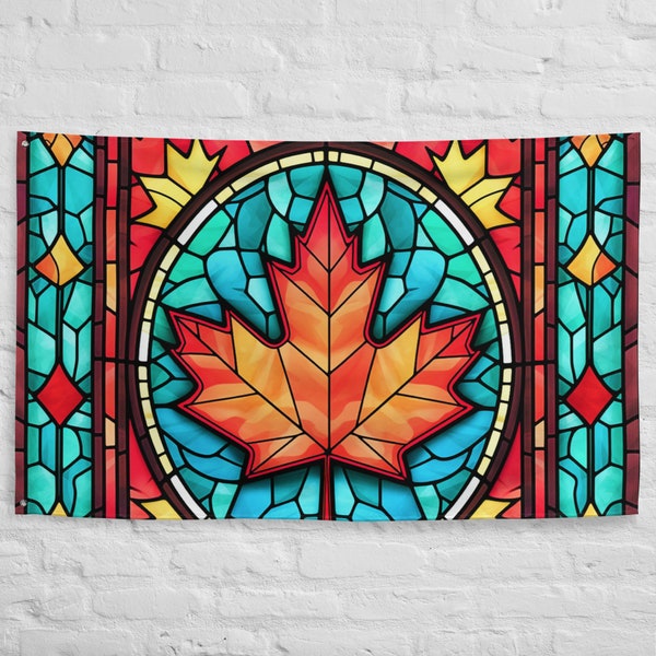 Canada Stained Glass Etsy