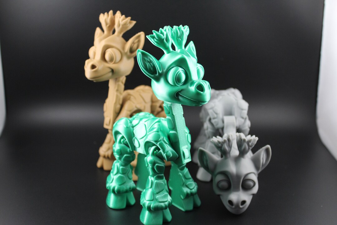 Articulated Flexible Baby Giraffe, Printverse Authorized Reseller, 3D ...