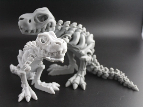 Skeleton Bone Age Toys Articulated Flexible T-rex Skeleton, Flexi