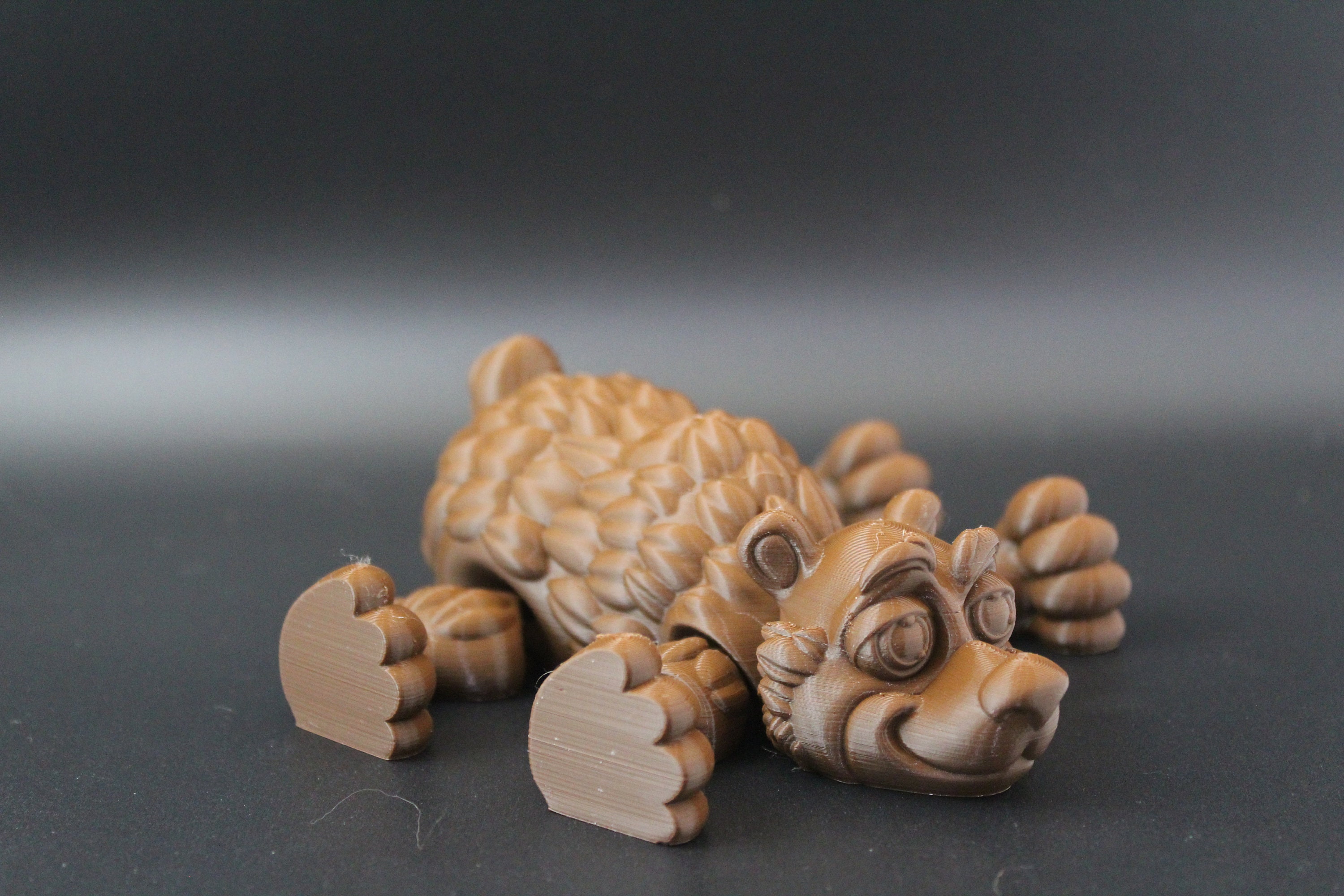 Articulated Toy 3d Print File 3D Printed Mechanical Bear Set ...