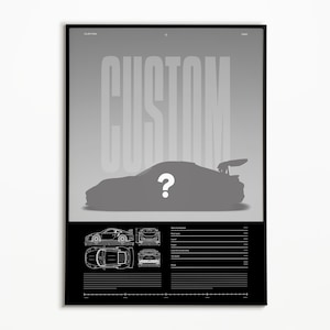 Auto Poster | Digitaler Download | Hyper Auto Poster | Super Auto Druck | Kunstdruck | Poster | Wohnkultur | Wanddekoration