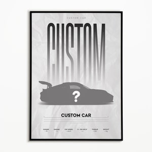 Car Poster Etsy 