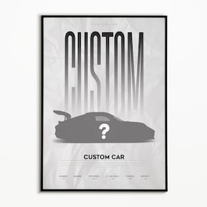Auto Poster | Digitaler Download | Hyper Auto Poster | Super Auto Druck | Kunstdruck | Poster | Wohnkultur | Wanddekoration