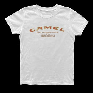 camel vintage aesthetic shirt, retro graphic tee, womens baby tee, retro camel tshirt, retro camel baby tee