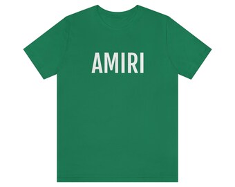 Amiri Unisex Jersey Short Sleeve Tee - Etsy
