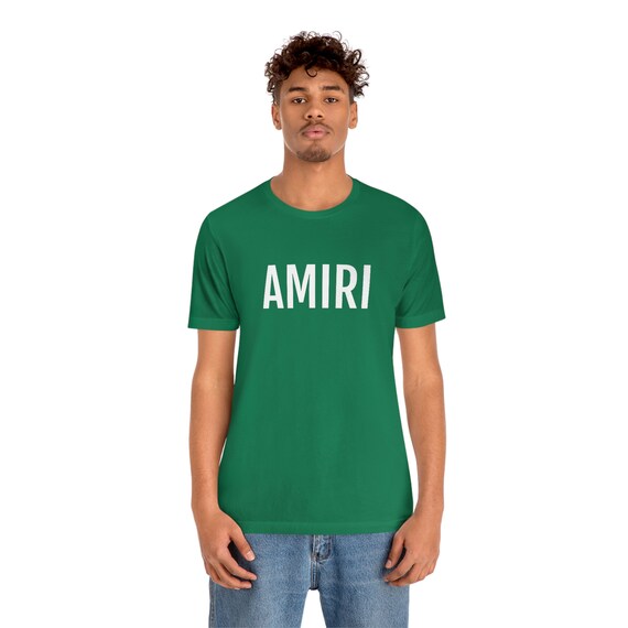 Amiri Unisex Jersey Short Sleeve Tee - Etsy