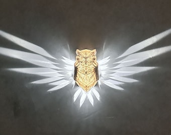 Owl wall lamp, Owl Night Light