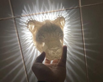 Lion Wall Lamp, Lion Night Light