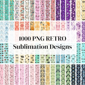 Paquete de pulsera con llavero: diseños retro y vintage, más de 1000 impresionantes archivos PNG, gráficos de llavero, pulsera png, sublimación de llavero