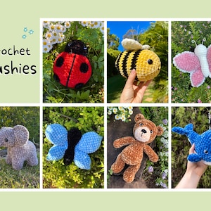 Crochet Animal Plushies