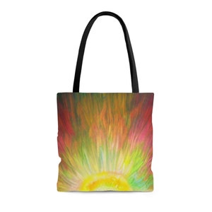 Double-Sided Radiant Custom Design Tote Bag