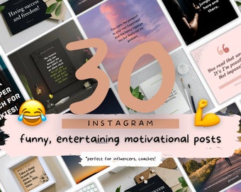 30 Funny Motivational Quotes for Instagram Social Media Influencers and Coaches