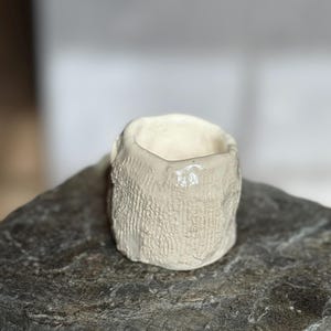 Wabi Sabi Yunomi Cup Japanese Style Everyday Tea Cup Organic Form Ceramic Cup Perfectly Imperfect Pottery