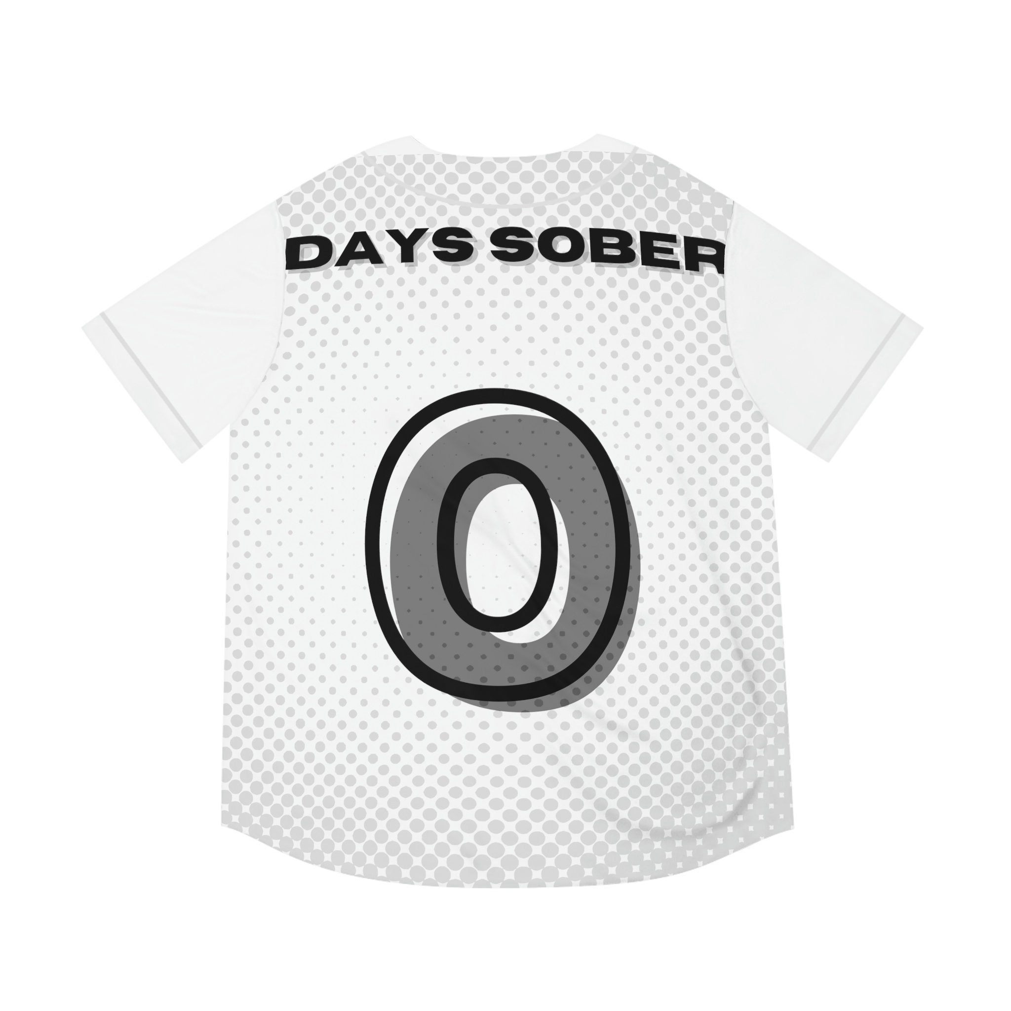 DAYS SOBER 0 Men's Baseball Jersey Funny Jersey Gift Etsy