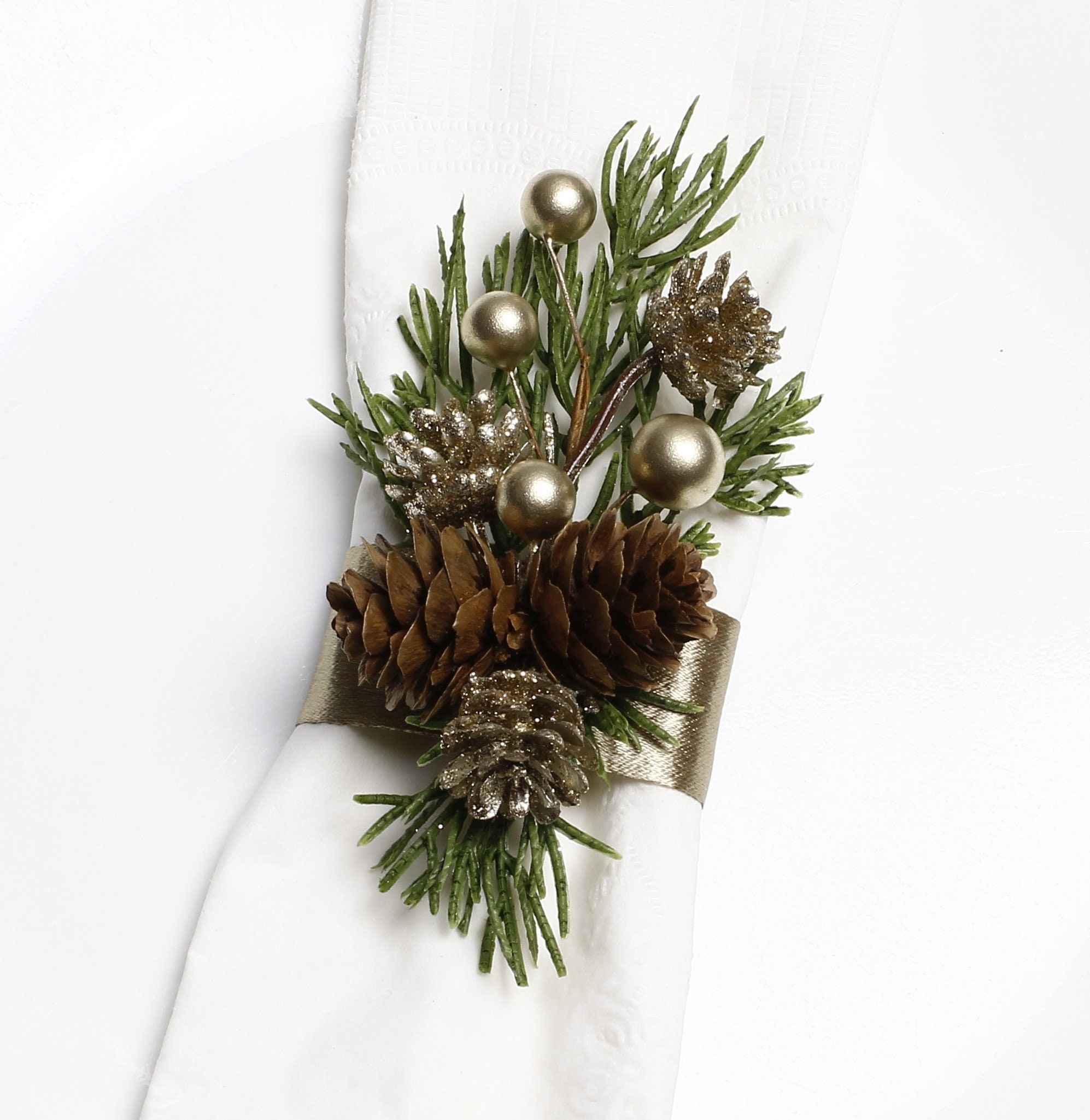 Pinecone Napkin Ring Etsy Canada
