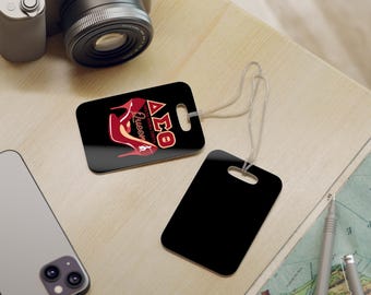 Delta Sigma Theta Luggage Tag | Sorority Travel Accessories