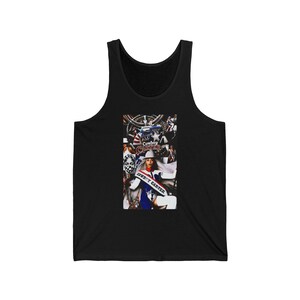 Unisex Cowboy Graphic Jersey Tank Top - Chill Vibes, Perfect for Summer, Music Festivals, Pool Parties, and Casual Outings