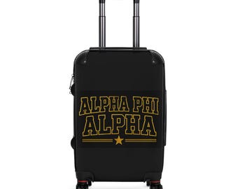 Alpha Phi Alpha Suitcase | Fraternity Luggage, Collegiate Travel Case