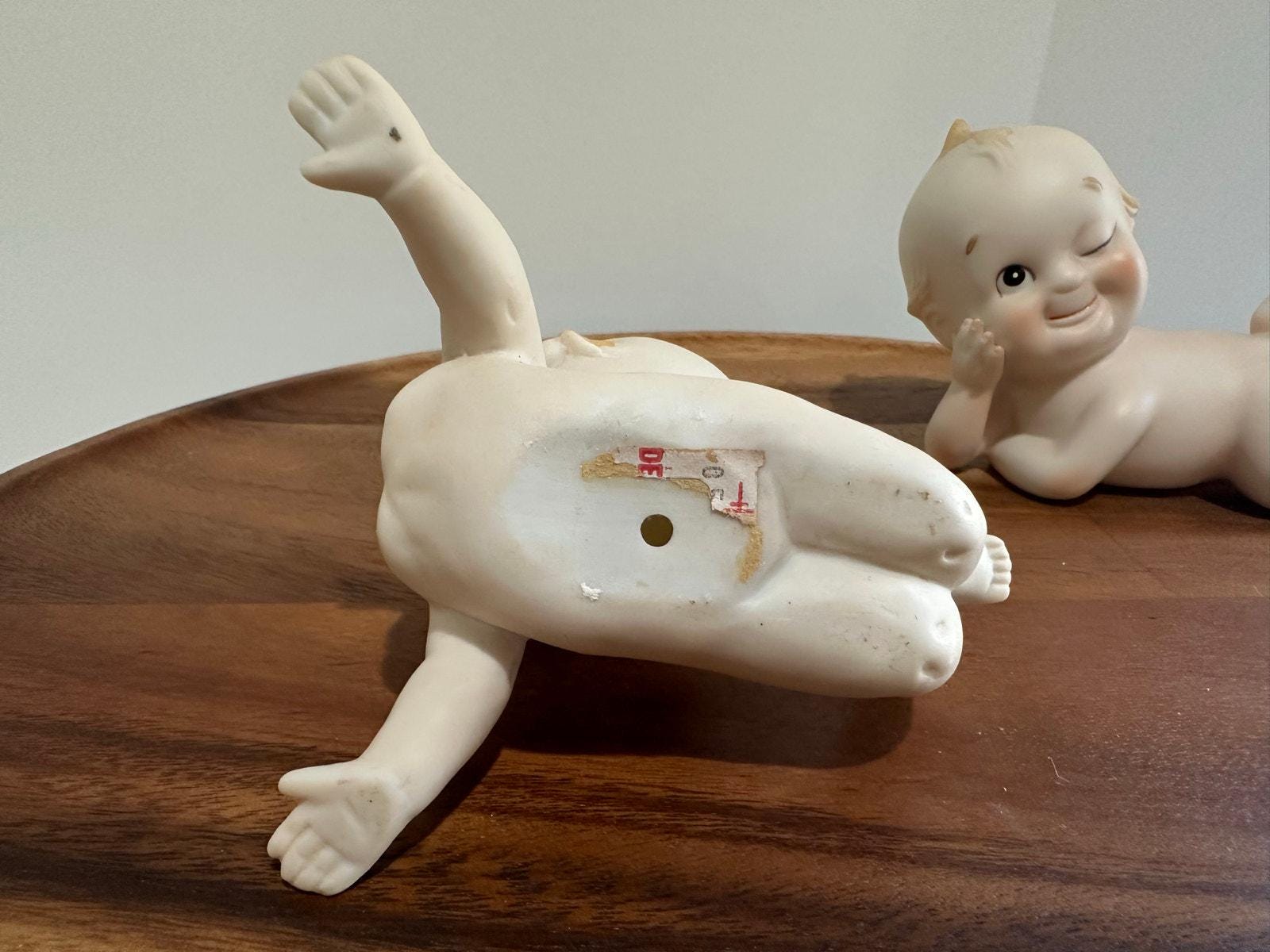 キューピー人形 陶器製置物 2個セット - Etsy 日本