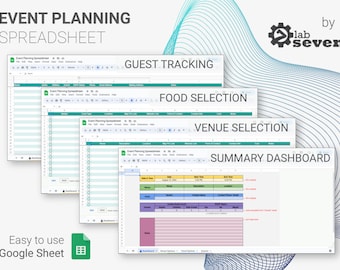 イベント計画スプレッドシート（Google スプレッドシート）