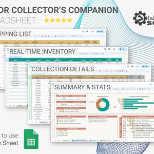 Liquor Collector&#39;s Companion Spreadsheet (Google Sheet)