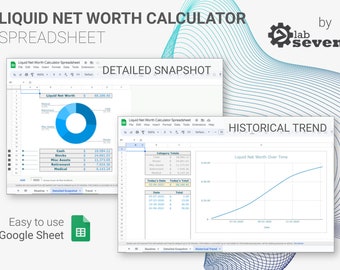 流動資産計算スプレッドシート（Google スプレッドシート）