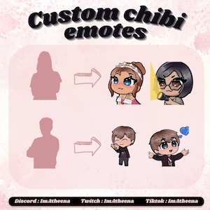 Emote PERSONALIZZATE ~ Twitch ~ Discord ~ Youtube ~ Commissione Emote