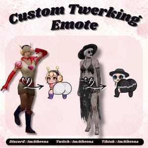 Custom Animated Twerking Emote ~ Twitch ~ Discord ~ Youtube