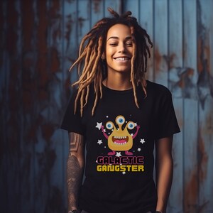 Galactic Gangster Tee | Cute Alien Shirt | Space Shirt | Graphic Tee | Alien Lover | Funny Shirt
