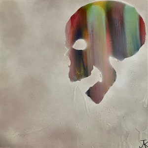 Colorful Mind- Original Spray Paint Art