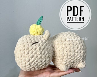 Capybara gehäkelt No sew/low sew Muster | Englisch | Amigurumi Muster | Häkelspielzeug| Capybara Muster