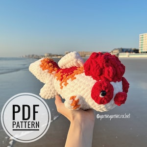 Crochet Goldfish Pattern PDF only | English| Amigurumi pattern | Fish toy | Crochet toy| Digital crochet pattern