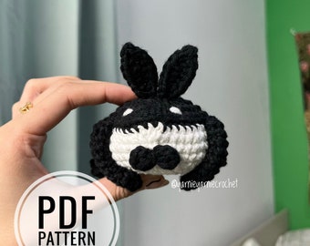 Solo PDF modello rana coniglietto all'uncinetto / inglese / modello Amigurumi / giocattolo rana / giocattolo all'uncinetto / modello digitale all'uncinetto