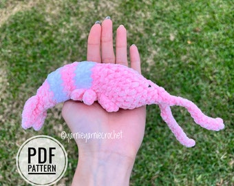 Crochet Shrimp Pattern PDF Only | English | Crochet pattern |Amigurumi Pattern |Digital Pattern Shrimp