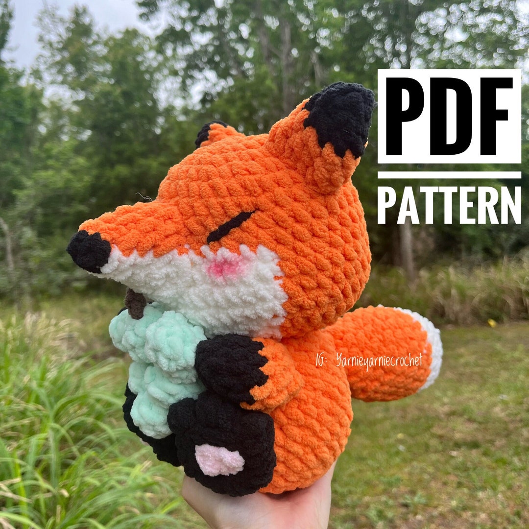 Crochet Fox Pattern PDF Only ( Kid Friendly, No Safety Eyes Needed ...