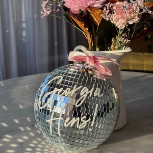 Personalised Disco ball - Perfect hens or wedding gift