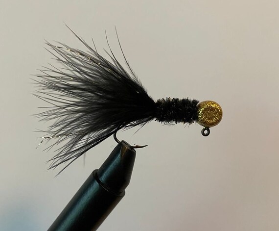 4 Jigs à Mariganes Main Chartreuse/Natural Shad – Pêche Freshwater Et Sous Glace