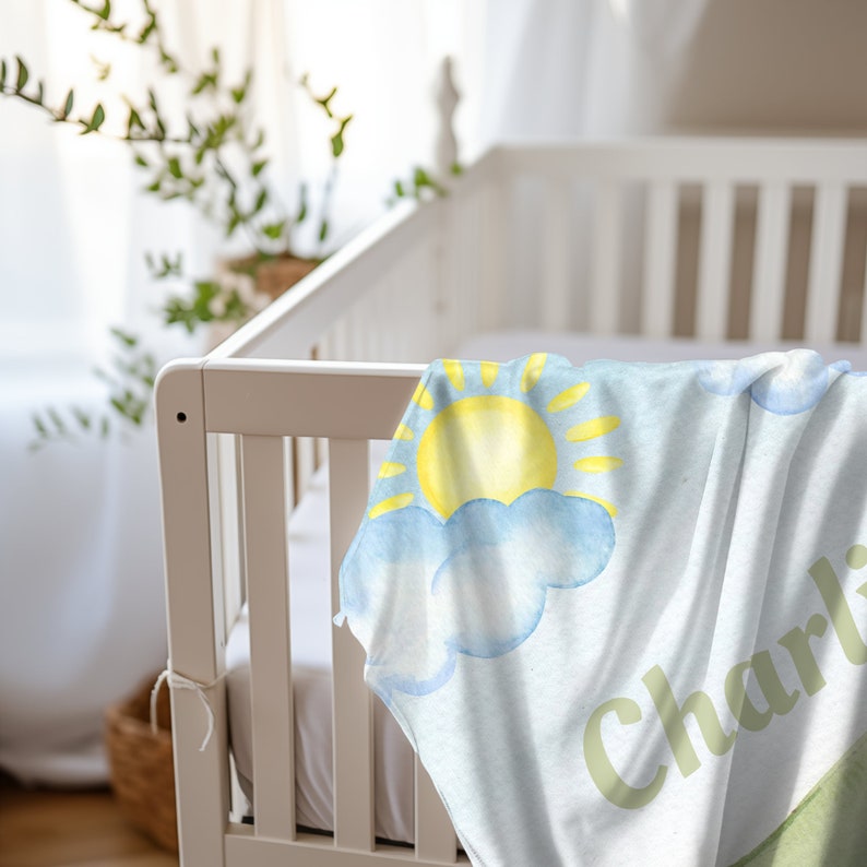 Personalized Baby Blanket Baby Boy Gift Unique Custom Baby Boy Blanket