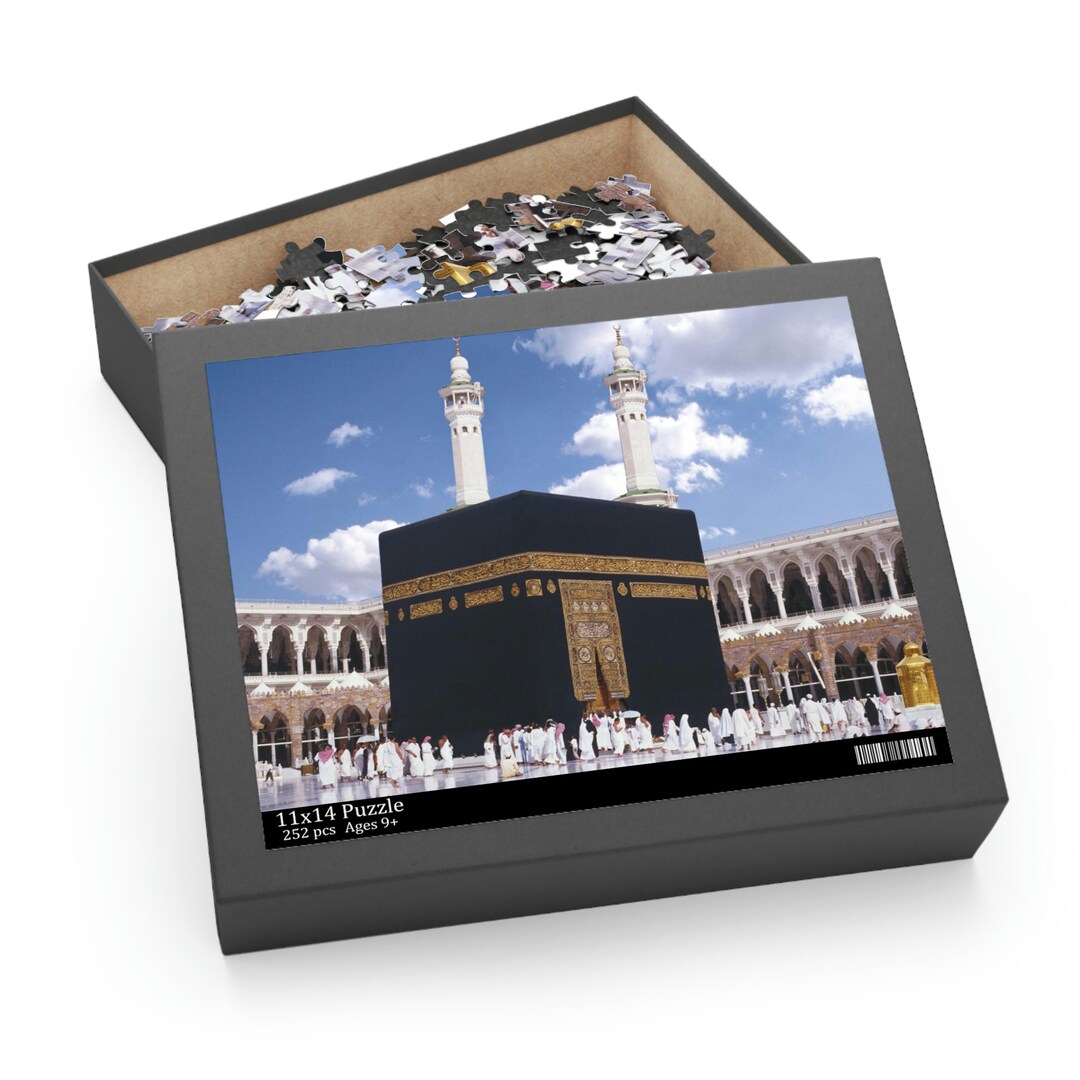 Puzzle Explore the Beauty of Kaaba With Our 252pieces Etsy