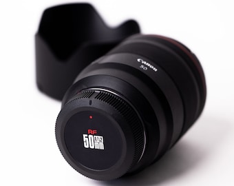 Etiquetas para lentes Canon RF (40 pegatinas)